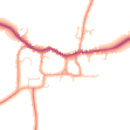 Daytime road noise heatmap for LE12 6UF