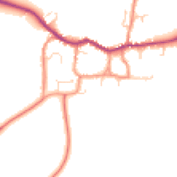 Daytime road noise heatmap for LE12 6UG