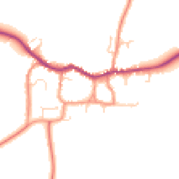 Daytime road noise heatmap for LE12 6UL