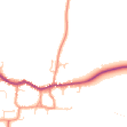 Daytime road noise heatmap for LE12 6UW