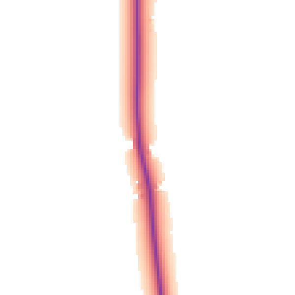 Daytime road noise heatmap for LE12 6XB