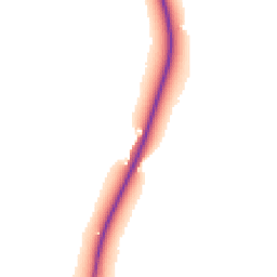 Daytime road noise heatmap for LE12 6XE