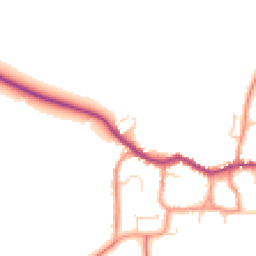 Daytime road noise heatmap for LE12 6XR
