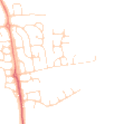 Daytime road noise heatmap for LE12 6YD