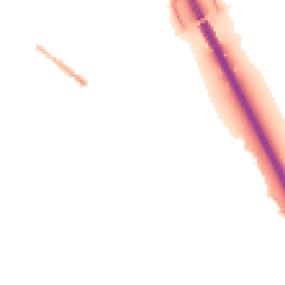 Night-time road noise heatmap for LE12 7AL