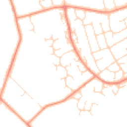 Daytime road noise heatmap for LE12 7BR