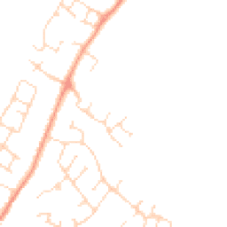 Daytime road noise heatmap for LE12 7DF