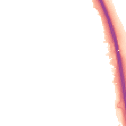 Night-time road noise heatmap for LE12 7DN