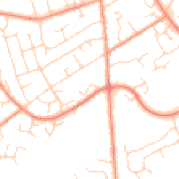 Daytime road noise heatmap for LE12 7DX