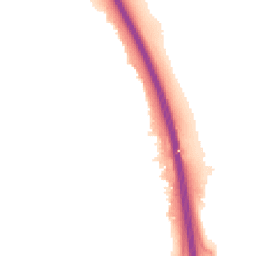 Night-time road noise heatmap for LE12 7FL