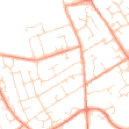 Daytime road noise heatmap for LE12 7GT