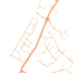 Daytime road noise heatmap for LE12 7GX