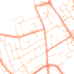 Daytime road noise heatmap for LE12 7HJ