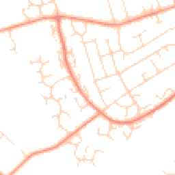 Daytime road noise heatmap for LE12 7HZ