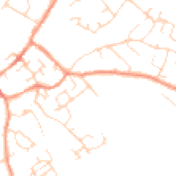 Daytime road noise heatmap for LE12 7PH