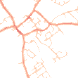 Daytime road noise heatmap for LE12 7RA