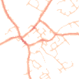 Daytime road noise heatmap for LE12 7RF