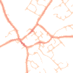 Daytime road noise heatmap for LE12 7RU