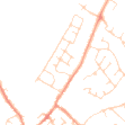 Daytime road noise heatmap for LE12 7TB