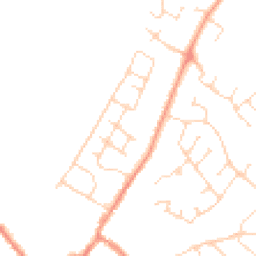 Daytime road noise heatmap for LE12 7TD