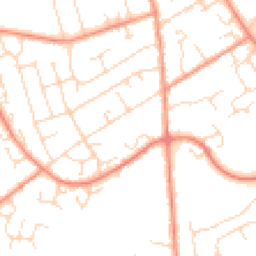 Daytime road noise heatmap for LE12 7UF