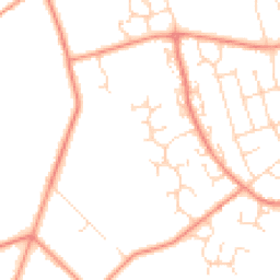 Daytime road noise heatmap for LE12 7UL