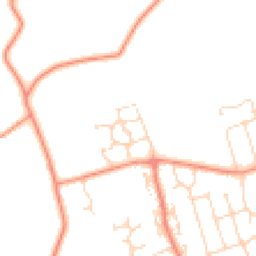 Daytime road noise heatmap for LE12 7ZN