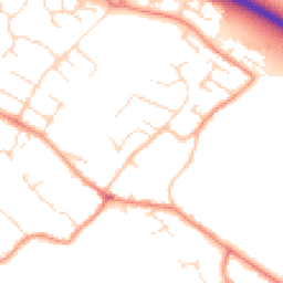 Daytime road noise heatmap for LE12 8BS