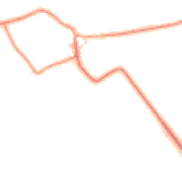 Daytime road noise heatmap for LE12 8HN