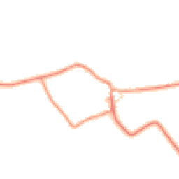 Daytime road noise heatmap for LE12 8HT