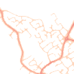 Daytime road noise heatmap for LE12 8PG