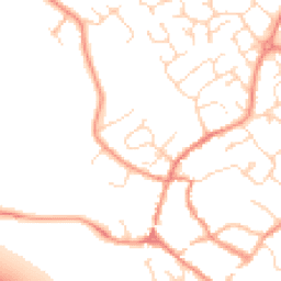 Daytime road noise heatmap for LE12 8PH