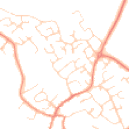 Daytime road noise heatmap for LE12 8PS
