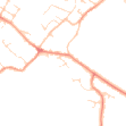 Daytime road noise heatmap for LE12 8QP