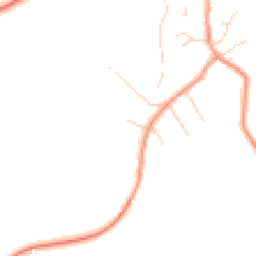 Daytime road noise heatmap for LE12 8QU