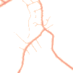 Daytime road noise heatmap for LE12 8QZ