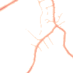 Daytime road noise heatmap for LE12 8RD