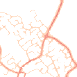 Daytime road noise heatmap for LE12 8SJ