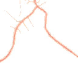 Daytime road noise heatmap for LE12 8TL