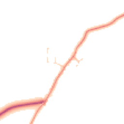 Daytime road noise heatmap for LE12 8UF