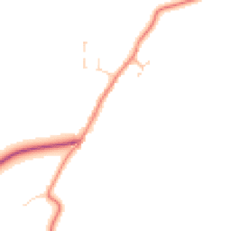 Daytime road noise heatmap for LE12 8UL