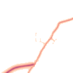 Daytime road noise heatmap for LE12 8UQ
