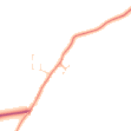 Daytime road noise heatmap for LE12 8UR