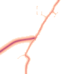 Daytime road noise heatmap for LE12 8UZ