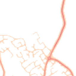 Daytime road noise heatmap for LE12 8YQ