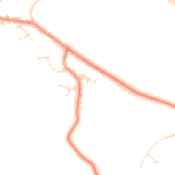 Daytime road noise heatmap for LE12 8YS