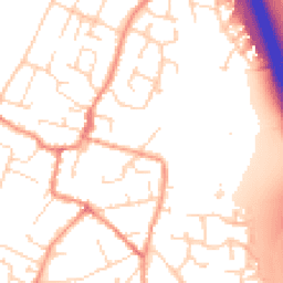 Daytime road noise heatmap for LE12 9BN