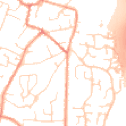 Daytime road noise heatmap for LE12 9BX