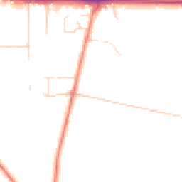 Daytime road noise heatmap for LE12 9GT