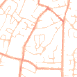 Daytime road noise heatmap for LE12 9HP